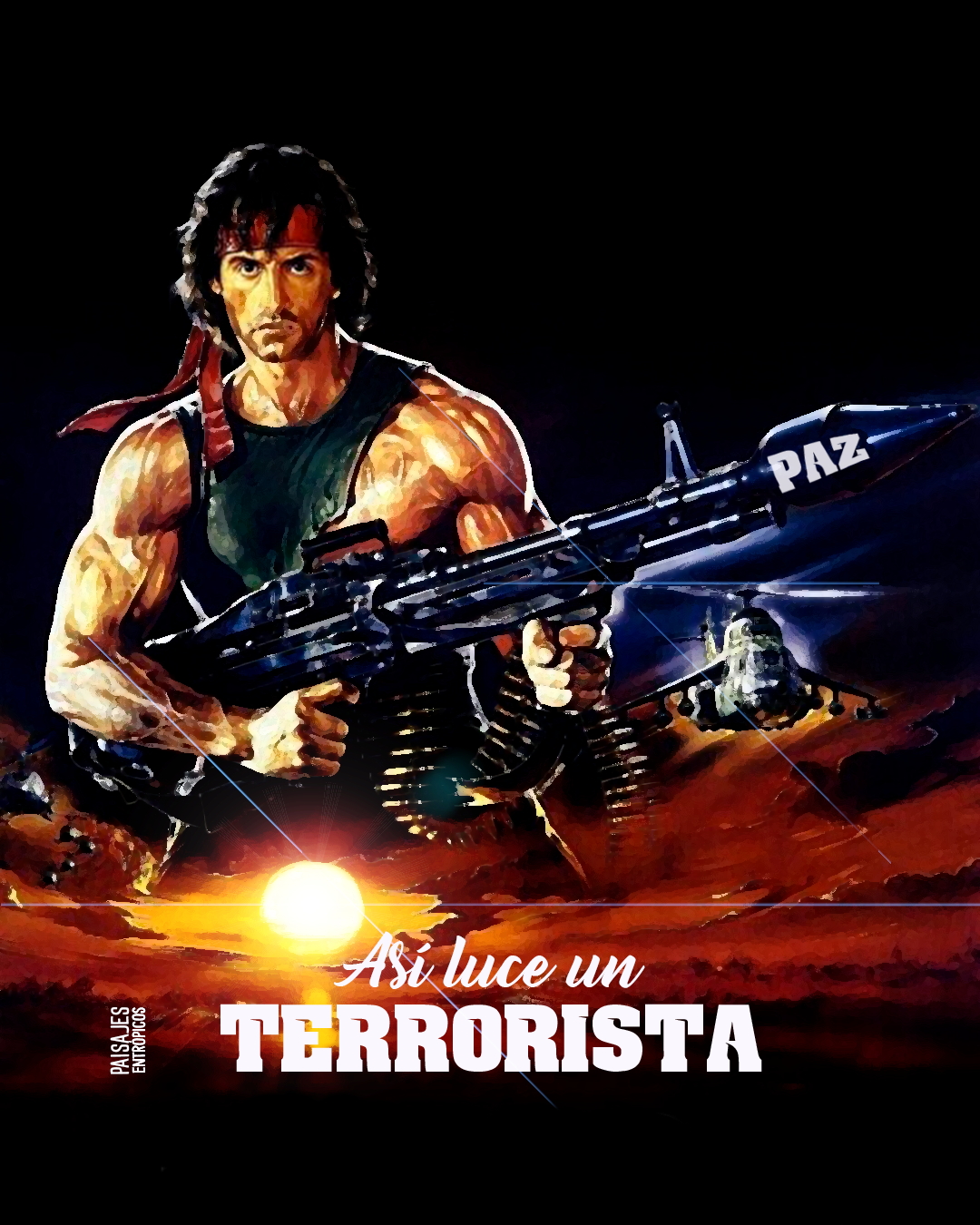 Así luce un terrorista