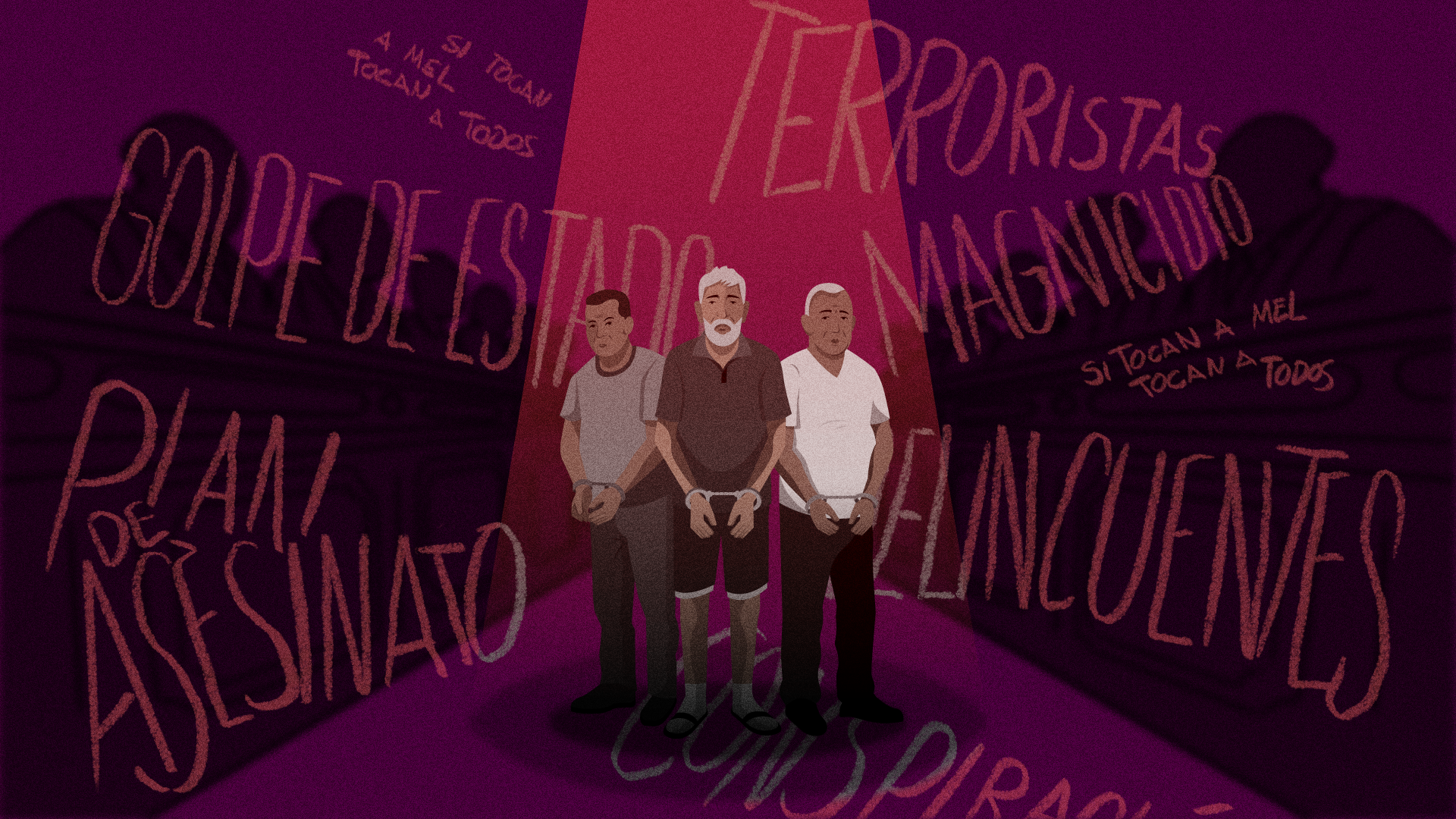 El caso de humo de los «terroristas» de WhatsApp